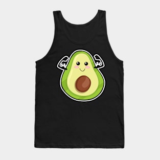 Cute Avocado Healthy Tank Top